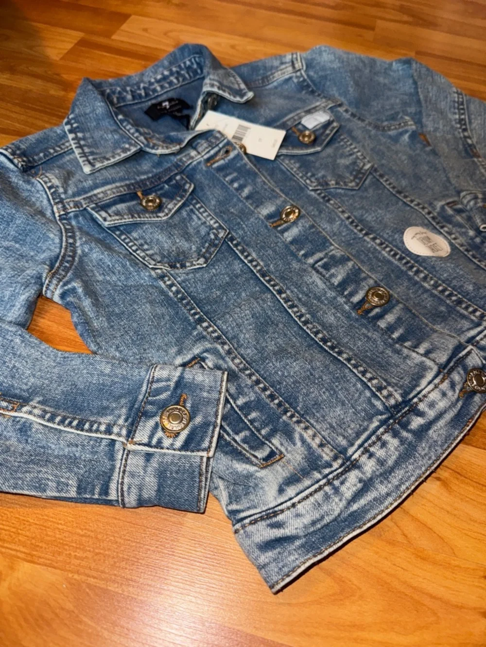 NWT 7 for all mankind kids 5T toddler girls/unisex Jean jacket‎
